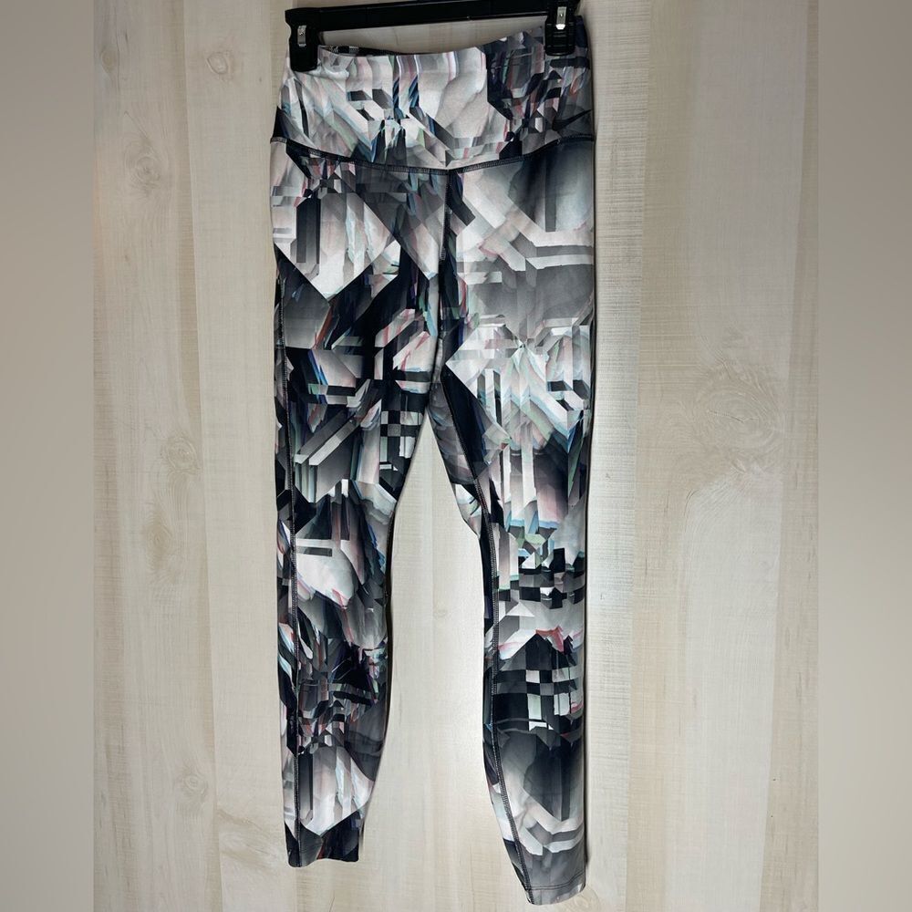Nike watercolor leggings‎ high waist, size medium